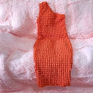 Orange Maxi Dress